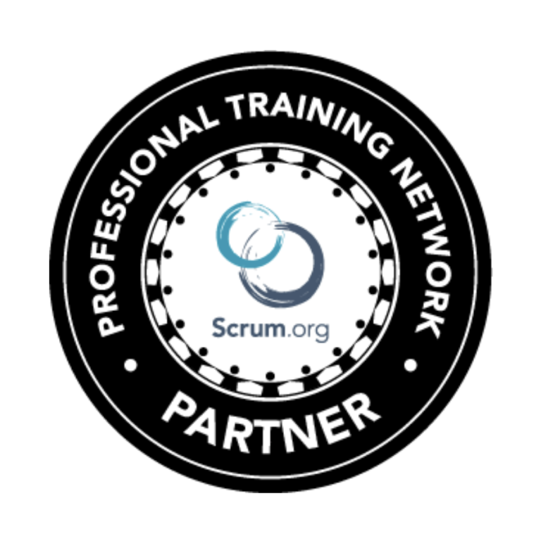 Scrum.org Professional Training Network Partner badge