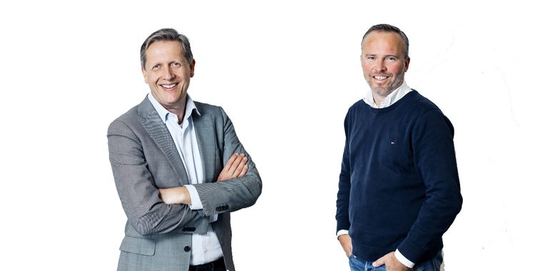 The two founders of Merapar standing together