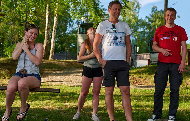 The Merapar team in Poland
