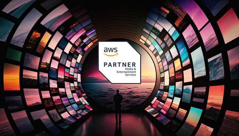 The AWS Media & Entertainment Services Competency badge